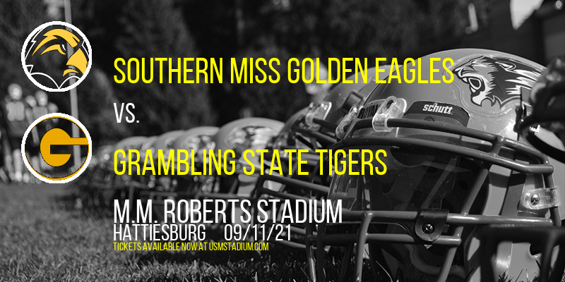 Southern Miss Golden Eagles vs. Grambling State Tigers at M.M. Roberts Stadium