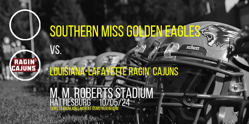 Southern Miss Golden Eagles at M. M. Roberts Stadium