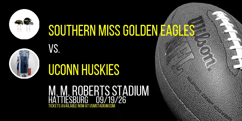 Southern Miss Golden Eagles at M. M. Roberts Stadium